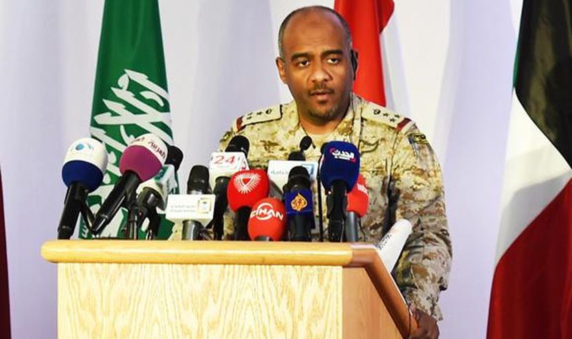 Gjeneral Brig. Ahmed Al-Assiri në Bazën Ajrore në Riad