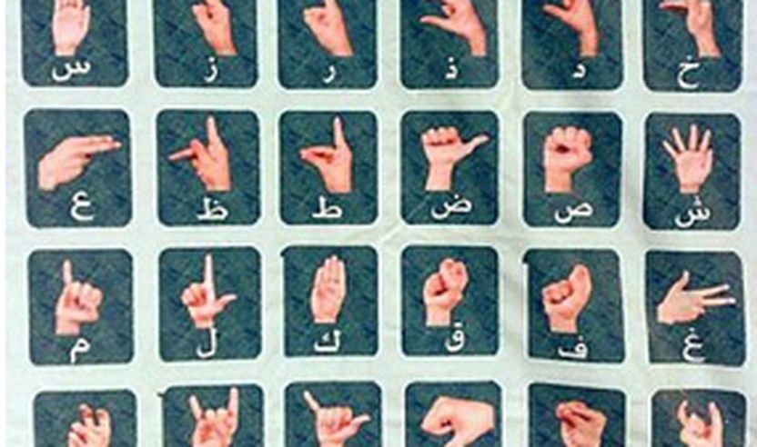 Alfabeti  arab në Gjuhën e Shenjave