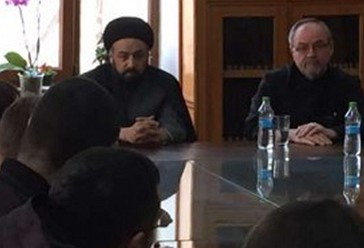 Huxhat-ul-Islam Sejjid Mustafa Husseini Neishaburi dhe Zëvendësi i Peshkopit të Kishës Ortodokse të Rumanisë, Varlaame