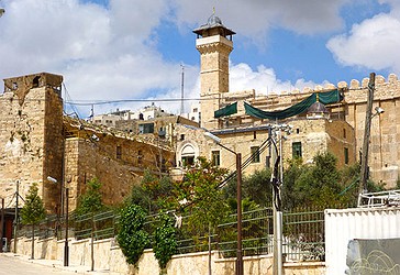 Xhamia e Hz. Ibrahimi në qytetin e vjetër të Hebronit